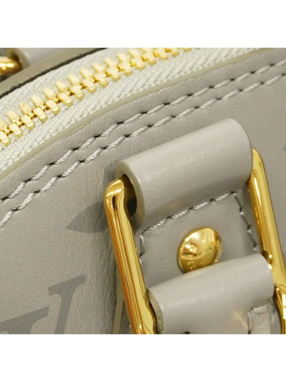 Louis Vuitton Handbag Monogram Ink Alma BB Trianon Gray 2-Way